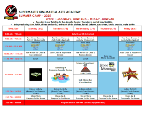 2025 smk summer camp week 1